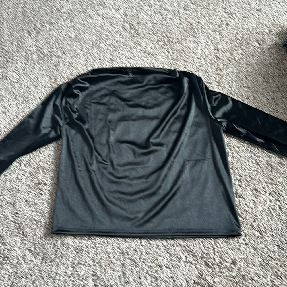 Stunning silk asymmetrical top